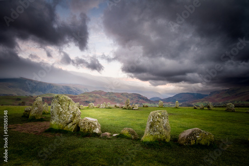 Fotografia, Obraz Castlerigg Stone Circle