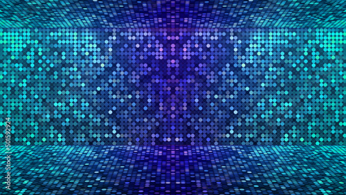 Abstract fluid metal or traces of gasoline oil. Environmental pollution concept. 3D rendering multicolors liquid  background.