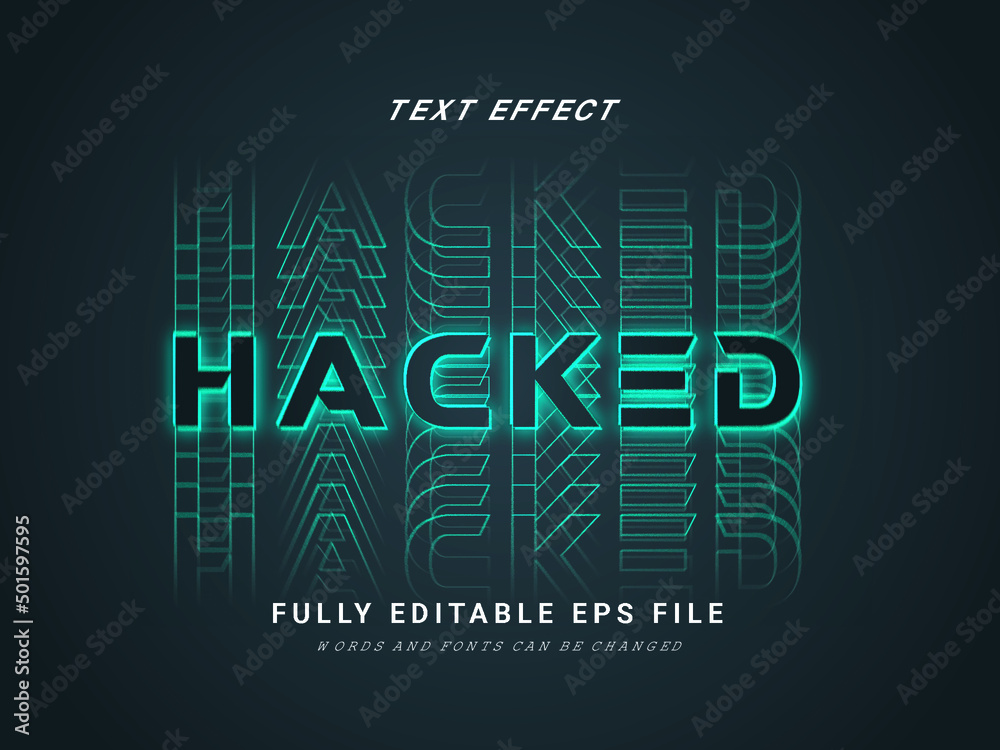 Hacked Text Effect