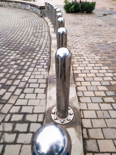 stainless steel pole photo