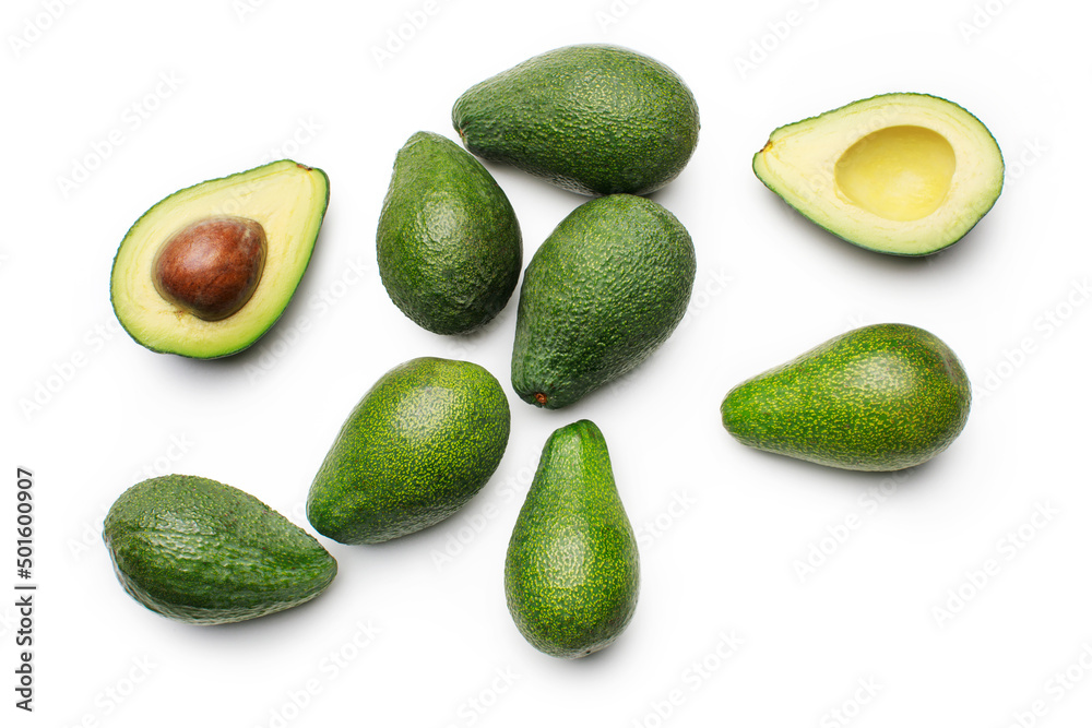 Many fresh and tasty avocados Many fresh and tasty avocados