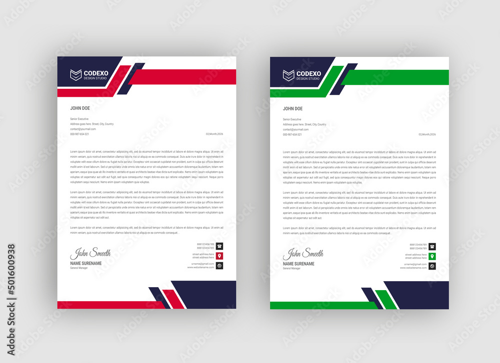 Corporate Letterhead 