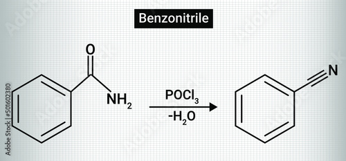 Benzonitrile is a colorless liquid. It is used as intermediate for rubber chemicals