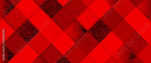 Close-up of different tiles texture. Colored rubber square paving slab for playgrounds close-up. Dirty Paving block. Street cement block floor background.	