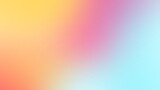Abstract blurred gradient pastel background in bright colors. Colorful smooth illustration