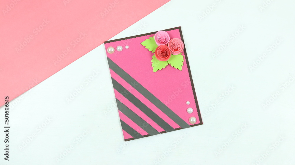 Obraz premium Greeting Cards for Mother's Day - Valentine's Gift Card