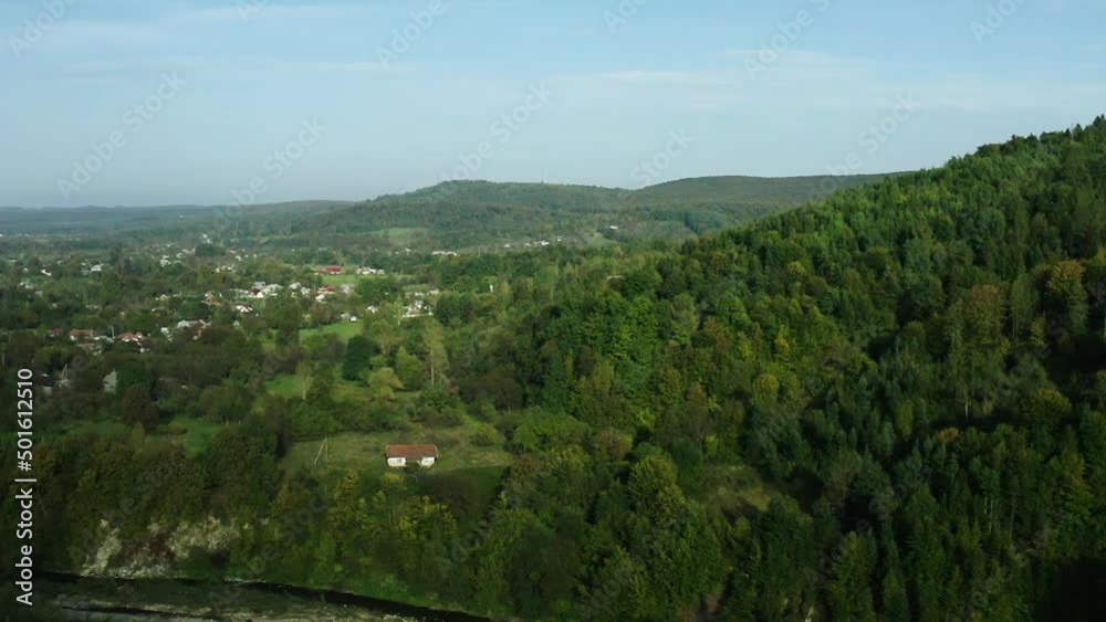 Mountain villages in the Carpathians of Ukraine, top view of the village in the mountains, picturesque landscapes. Mountain villages in the Carpathians of Ukraine, top view of the village in the mountains, picturesque landscapes.