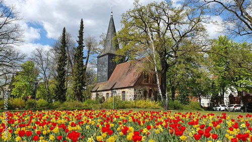 Wallpaper Mural Kirche Wittenau im Blumenmeer Torontodigital.ca