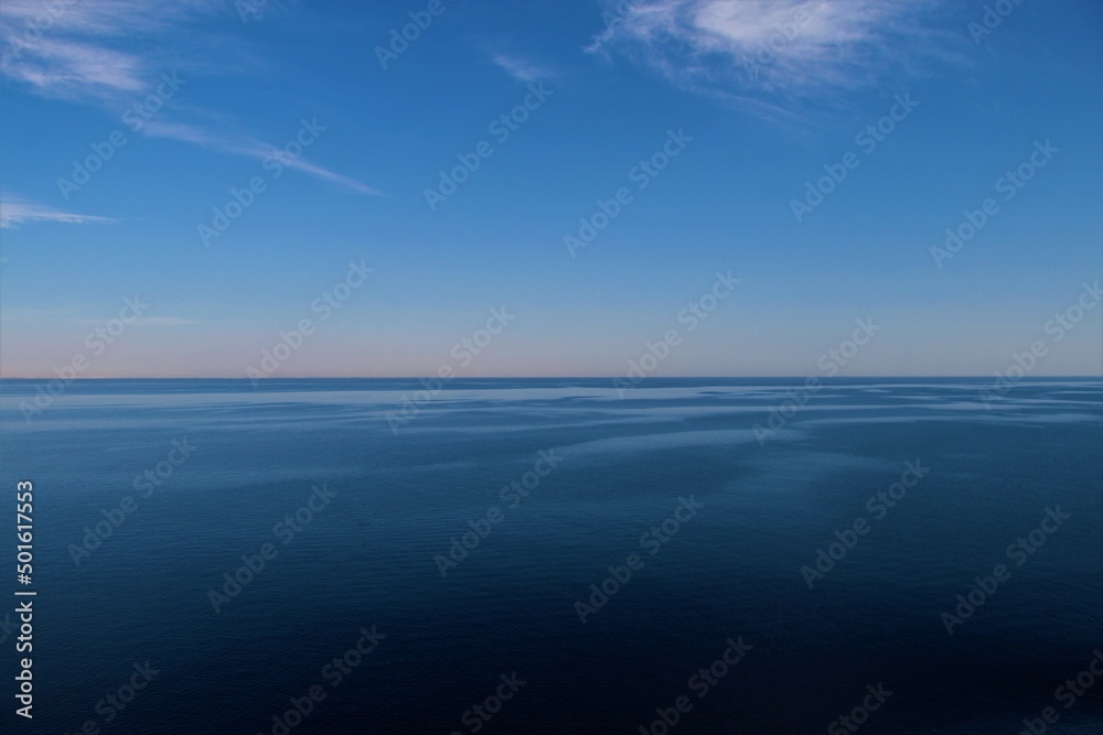 blue sky and sea