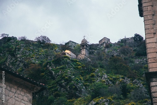 VIews of Kotor's Old Town in Montenegro