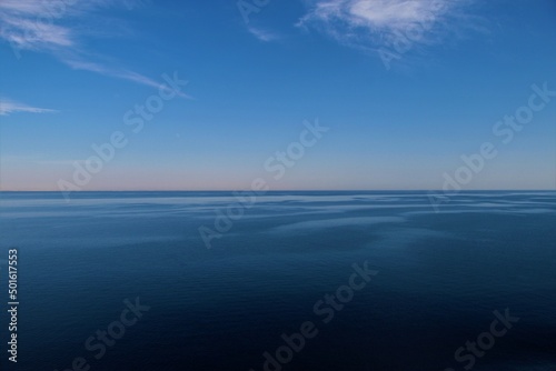 blue sky and sea