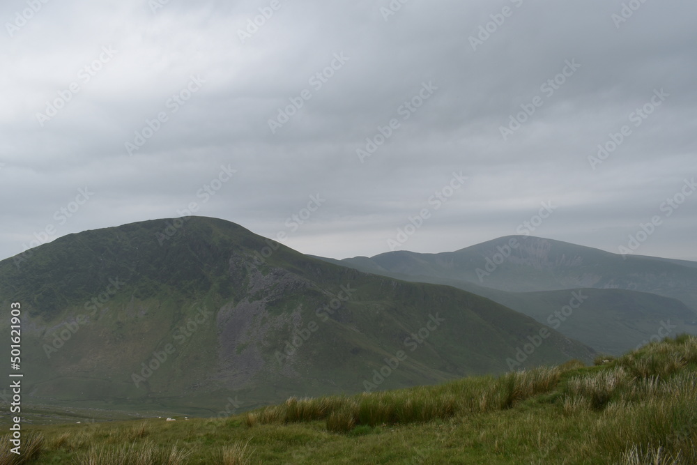 Mountains in Fog