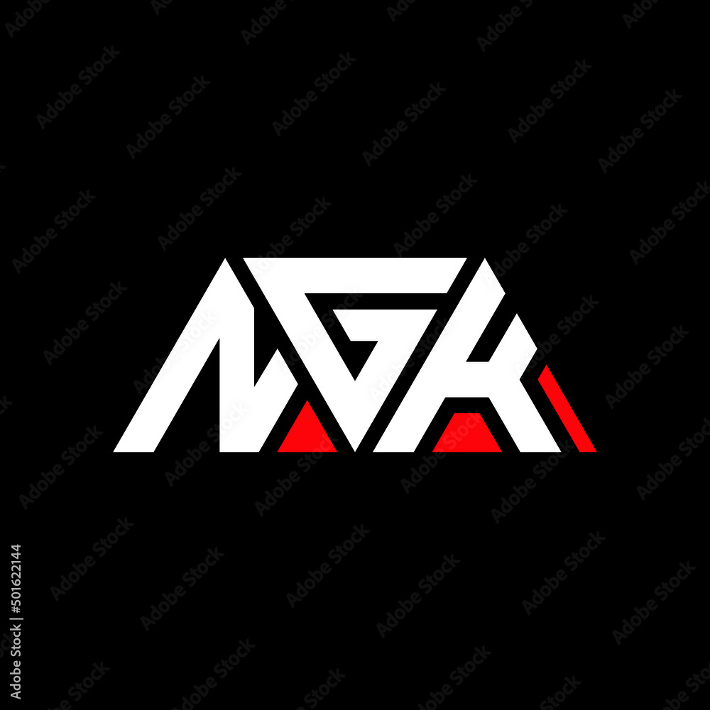 NGK triangle letter logo design with triangle shape. NGK triangle logo design monogram. NGK triangle vector logo template with red color. NGK triangular logo Simple, Elegant, and Luxurious Logo... NGK triangle letter logo design with triangle shape. NGK triangle logo design monogram. NGK triangle vector logo template with red color. NGK triangular logo Simple, Elegant, and Luxurious Logo...