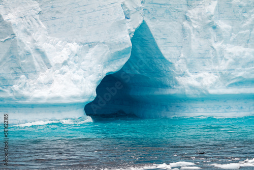 Antartica - Tabular Iceberg in Bransfield Strait photo