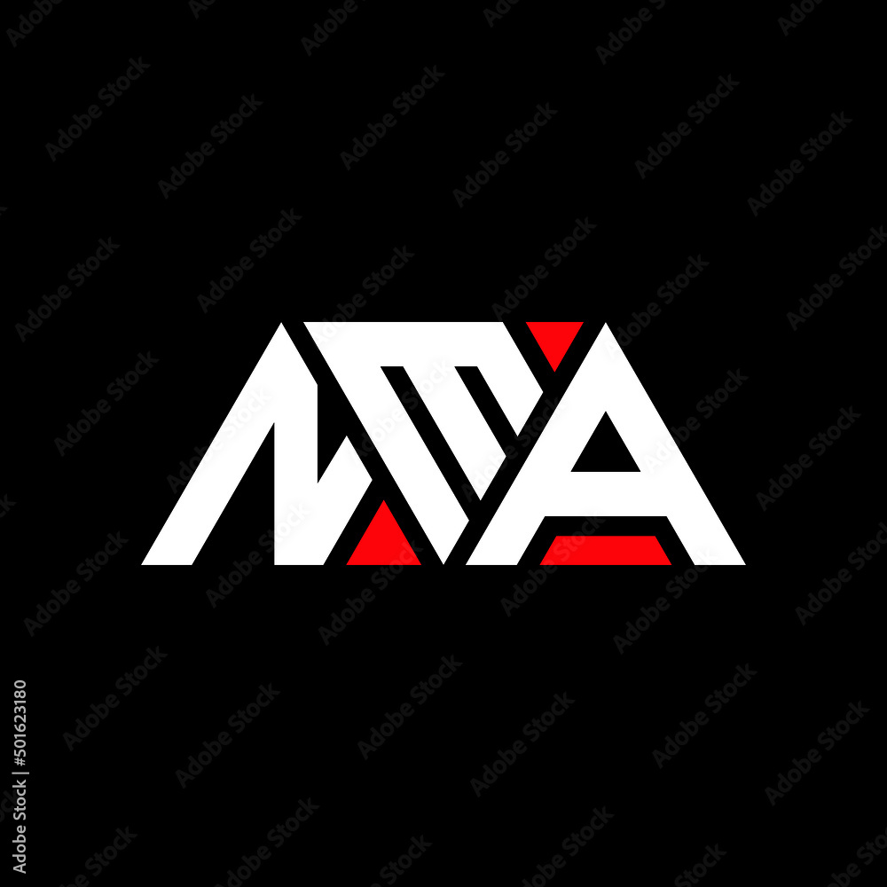 NMA triangle letter logo design with triangle shape. NMA triangle logo design monogram. NMA triangle vector logo template with red color. NMA triangular logo Simple, Elegant, and Luxurious Logo... NMA triangle letter logo design with triangle shape. NMA triangle logo design monogram. NMA triangle vector logo template with red color. NMA triangular logo Simple, Elegant, and Luxurious Logo...