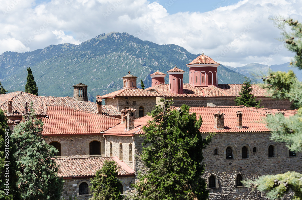 Orthodox Monastery of the Great Meteor, Greece.