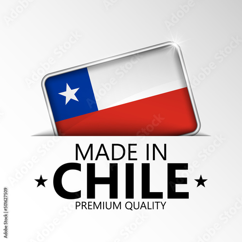 Free Download Made in Chile graphic and label. - GFXLoad