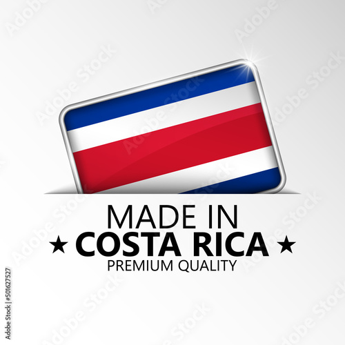 Free Download Made in Costarica graphic and label. - GFXLoad