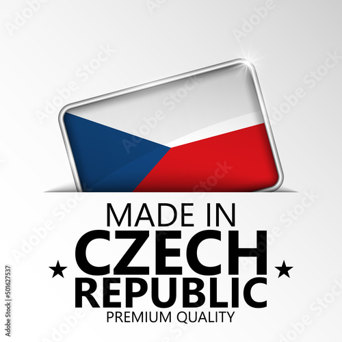 Free Download Made in Czech graphic and label. - GFXLoad