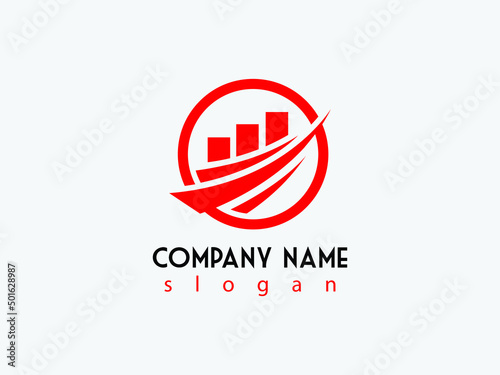 creative finance company logo vector design file eps 10