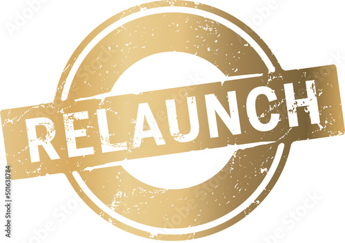 goldener Sticker Stempel relaunch