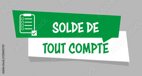 Logo solde de tout compte.