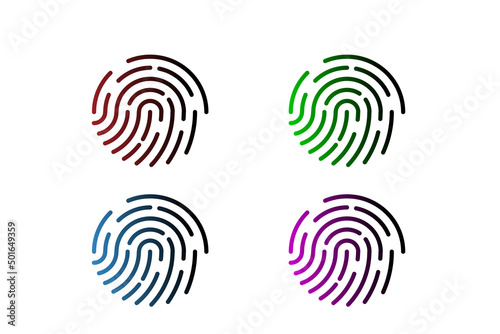 set of fingerprint
