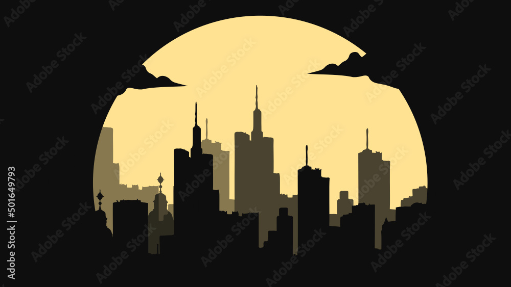 Fototapeta premium silhouette