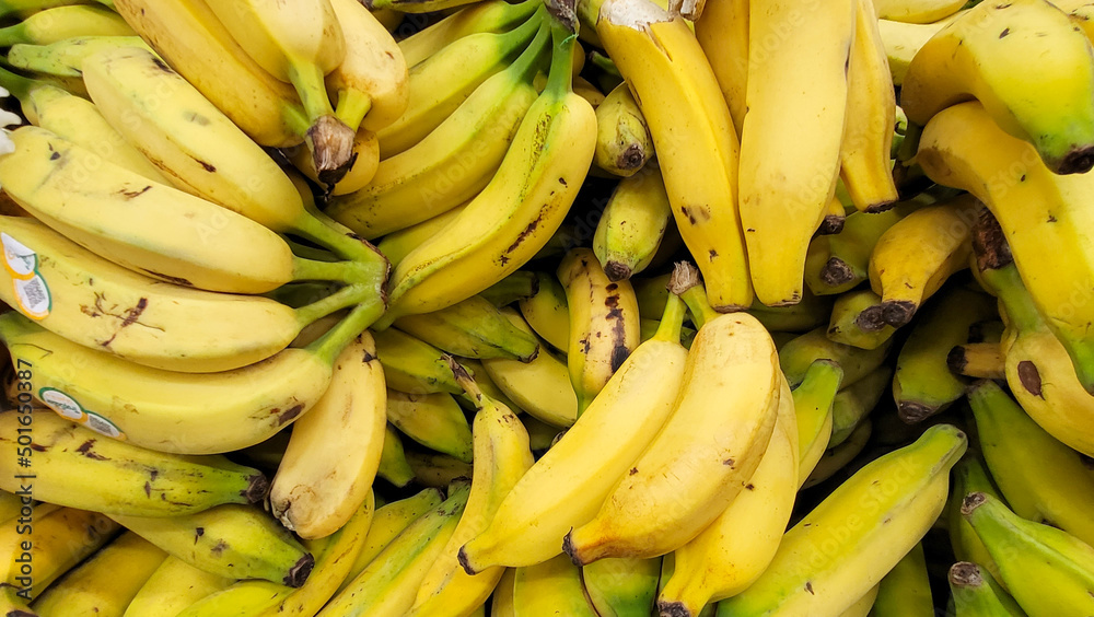 bananas in the market