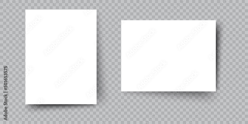 White sheet. Paper cut design template. 3d realistic a4 format. Vector illustration. stock image. White sheet. Paper cut design template. 3d realistic a4 format. Vector illustration. stock image.