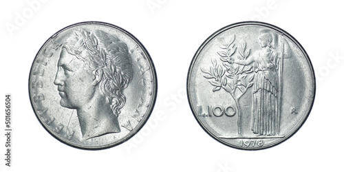 Italy 100 lire, 1978