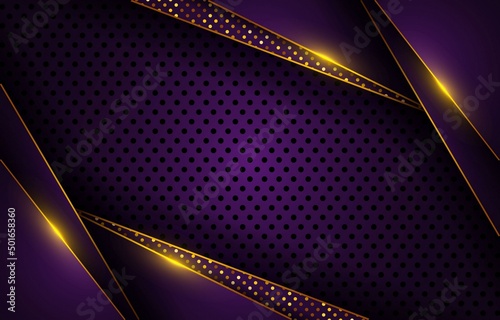 Luxury purple background design