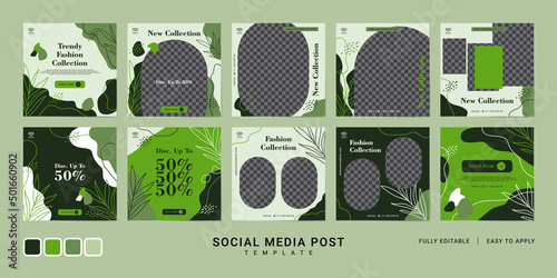 instagram feed template, perfect for business and beautify instagram portfolio