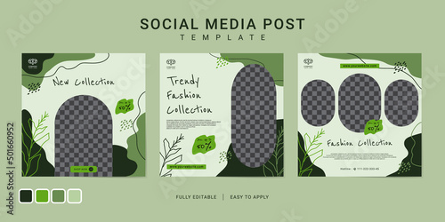 instagram feed template, perfect for business and beautify instagram portfolio
