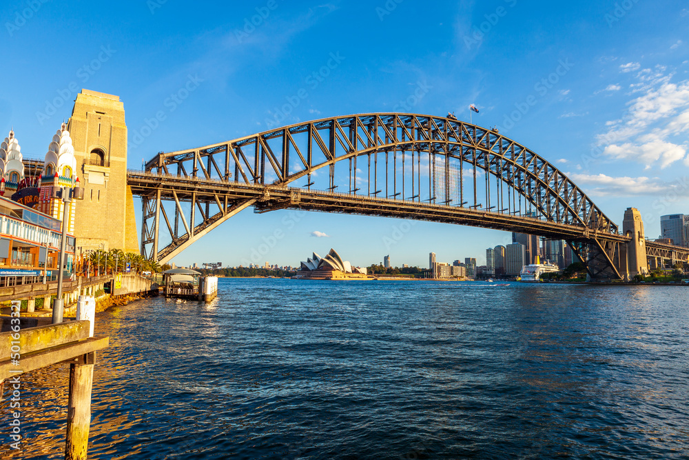 Naklejka premium Sydney Harbor Bridge