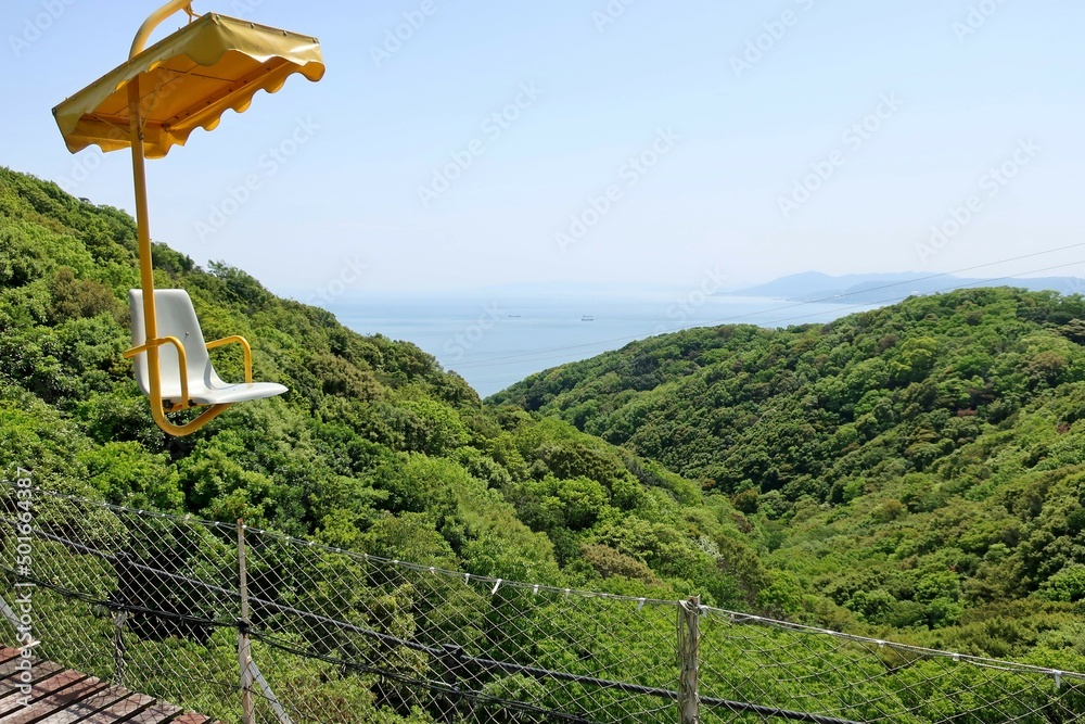 須磨浦観光リフトからの瀬戸内海