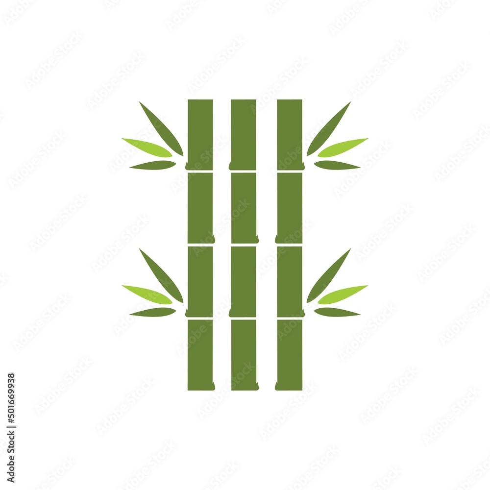 Bamboo Logo Template vector icon Bamboo Logo Template vector icon
