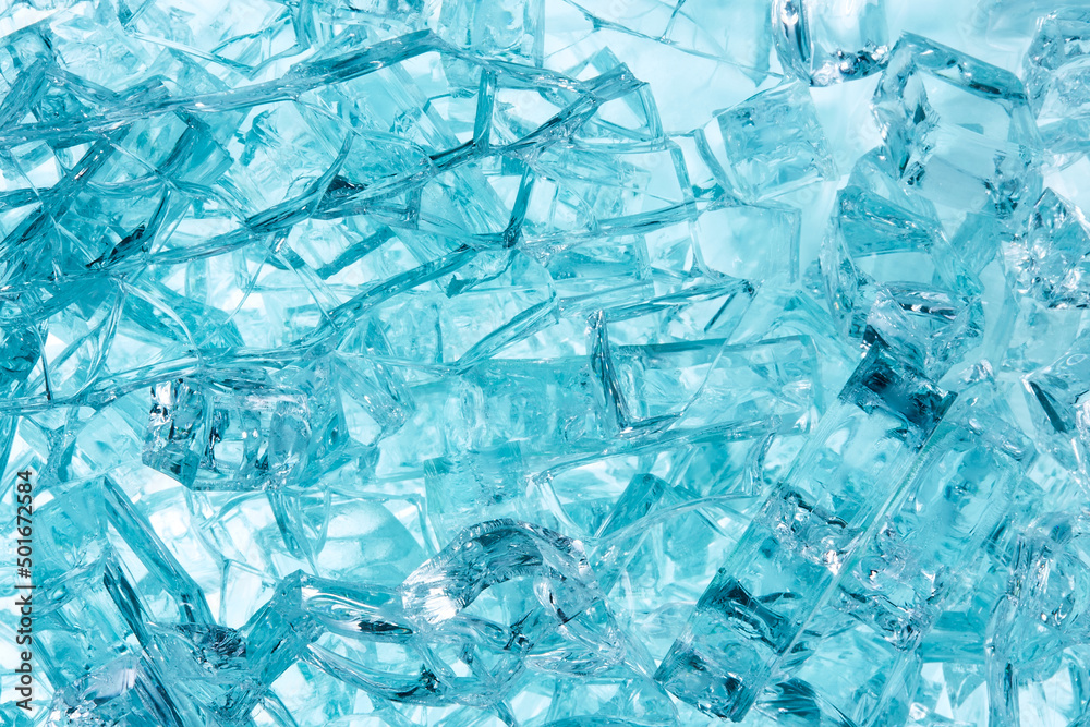 Sicherheitsglas gesplittert Sicherheitsglas gesplittert
