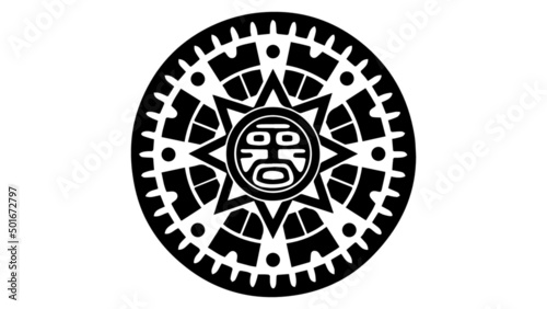Ancient Tribal Mayan art vector