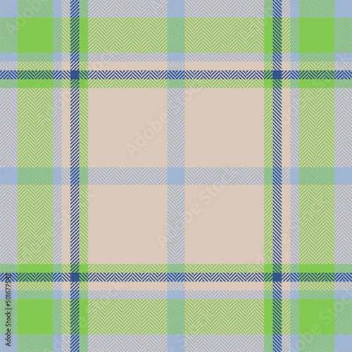 Plaid check pattern. Seamless fabric texture. Tartan textile print.