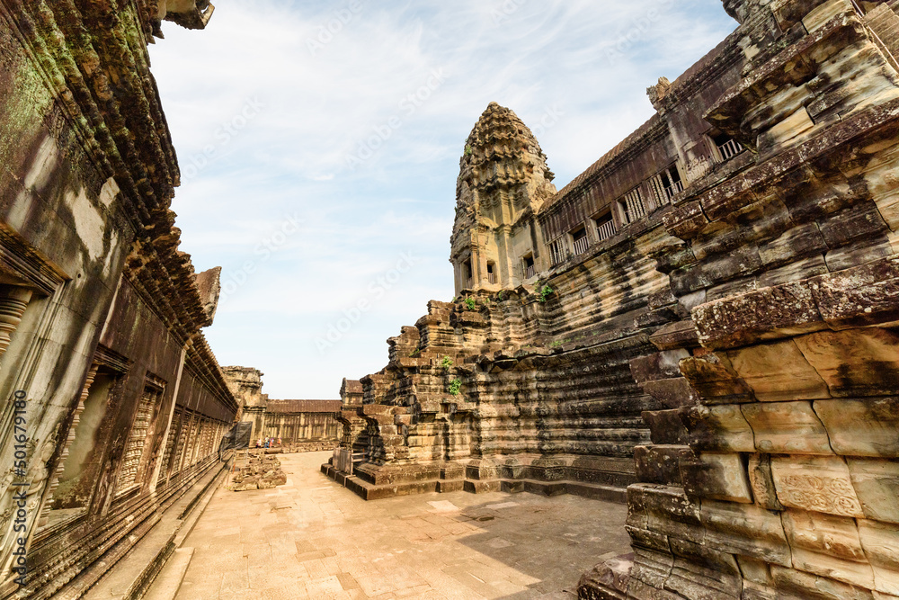 Angkor Wat temple in Siem Reap, Cambodia