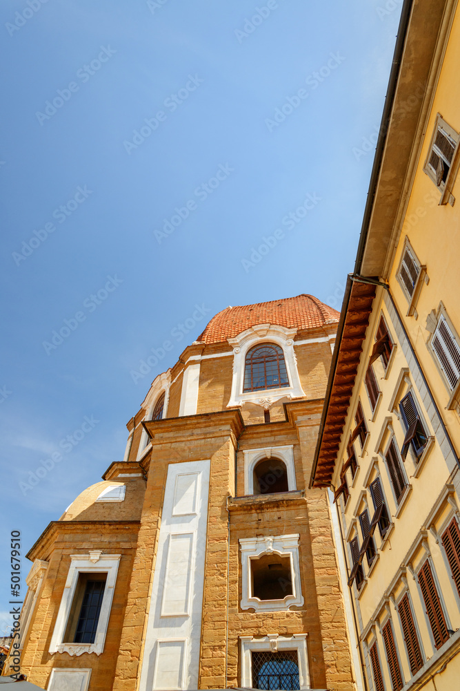 The Medici Chapel (Cappelle Medicee) in Florence, Tuscany, Italy