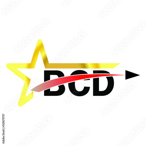 BCD letter logo design. BCD creative  letter logo. simple and modern letter logo. BCD alphabet letter logo for business. Creative corporate identity and lettering. vector modern logo.  photo