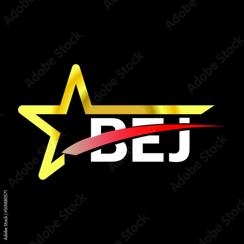 BEJ letter logo design. BEJ creative  letter logo. simple and modern letter logo. BEJ alphabet letter logo for business. Creative corporate identity and lettering. vector modern logo. 