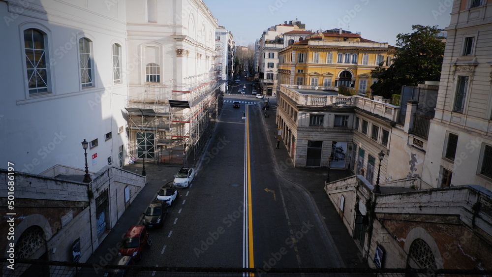 Naklejka premium Narrow cozy street in Florence
