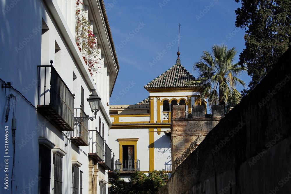 Sevilla, vicoli e palazzi, Spain,Andalusia