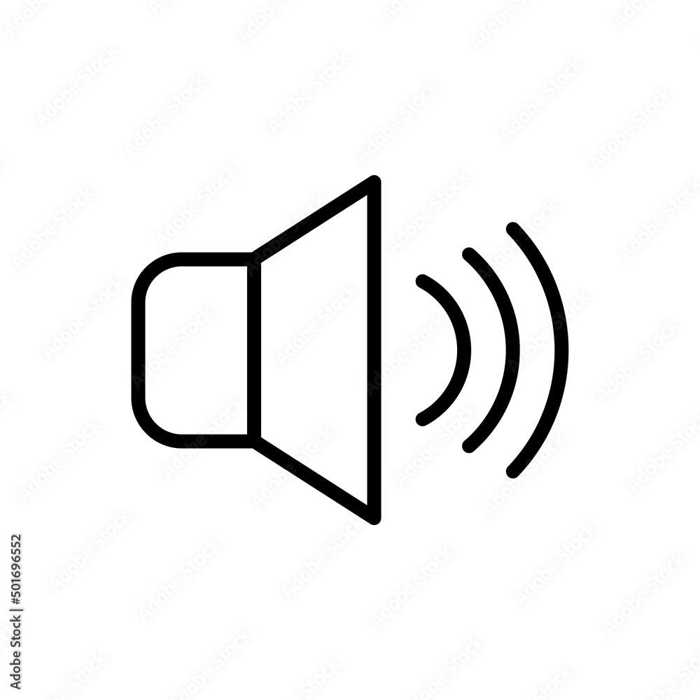 volume sound new icon simple vector volume sound new icon simple vector