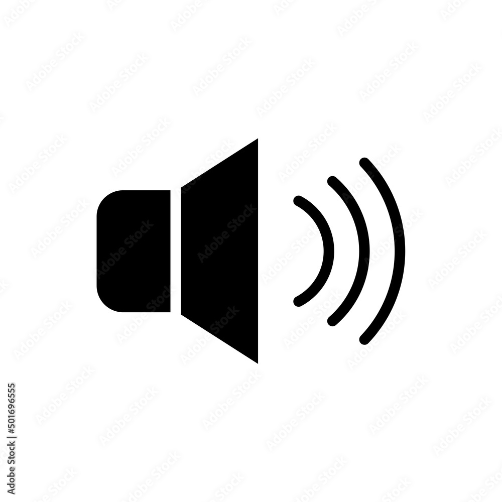 volume sound new icon simple vector volume sound new icon simple vector