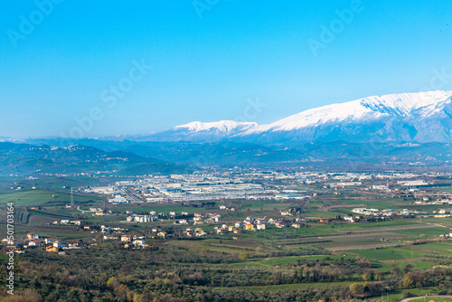 La Maiella e le industrie della Val di Sangro viste da Paglieta