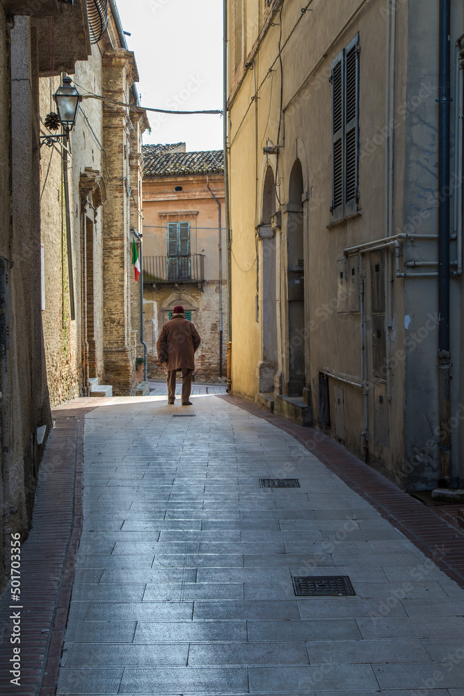 Paglieta, in Abruzzo: il centro storico